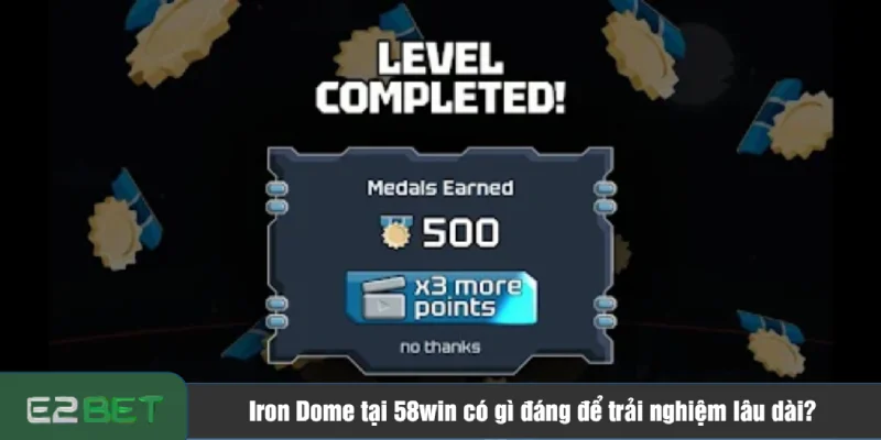 Iron Dome mang đến cơ hội thắng lớn cho người chơi