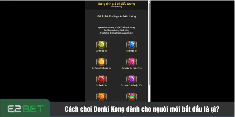 Bạn cần điều khiển chú khỉ Donki Kong vượt qua chướng ngại vật
