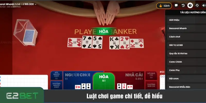 Luật chơi game chi tiết, dễ hiểu