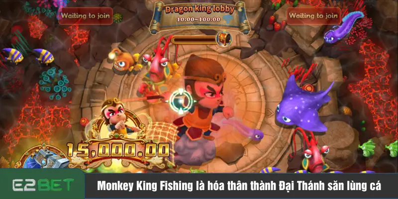 Monkey King Fishing là hóa thân thành Đại Thánh săn lùng cá
