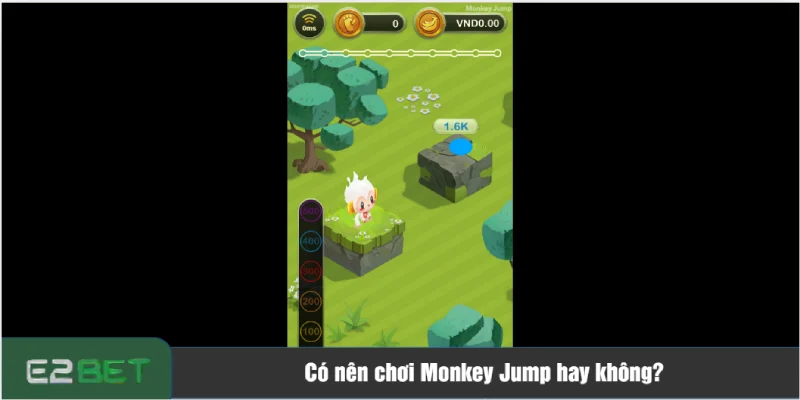 Người chơi yêu thích game nhẹ nhàng, dễ hiểu không thể bỏ qua Monkey Jump