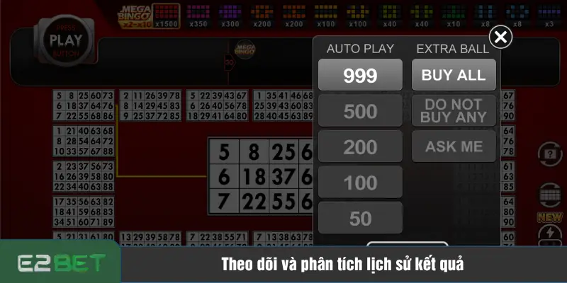 Theo dõi và phân tích lịch sử kết quả