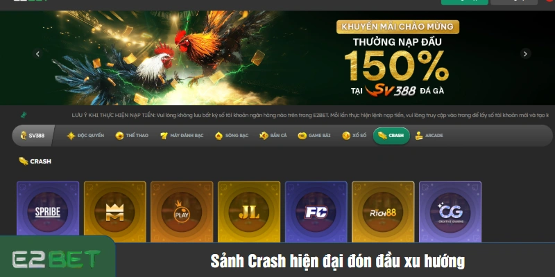 Sảnh Crash hiện đại đón đầu xu hướng